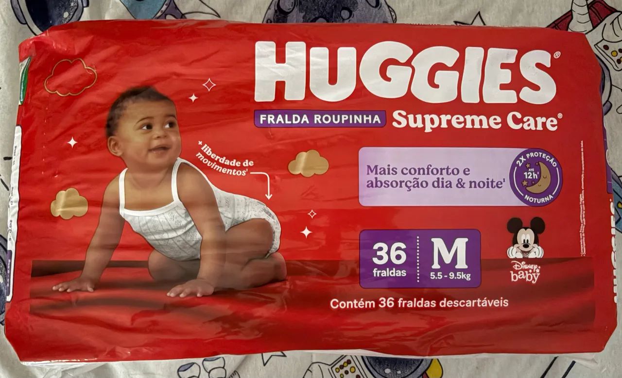 Fralda Huggies TAM M