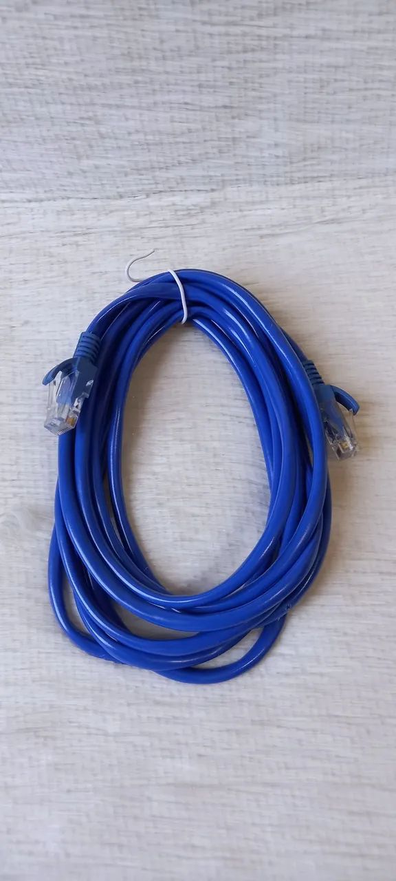 Cabo de Rede RJ45 CAT5e com 1.5mt-3mts-5mts-10mts-15mts-20mts-30mts-50mts / PREÇO  - Foto 5