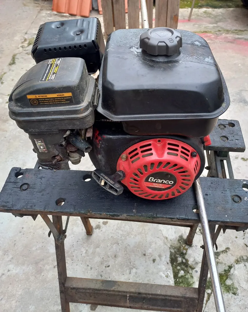 Motor rabeta longa em inox