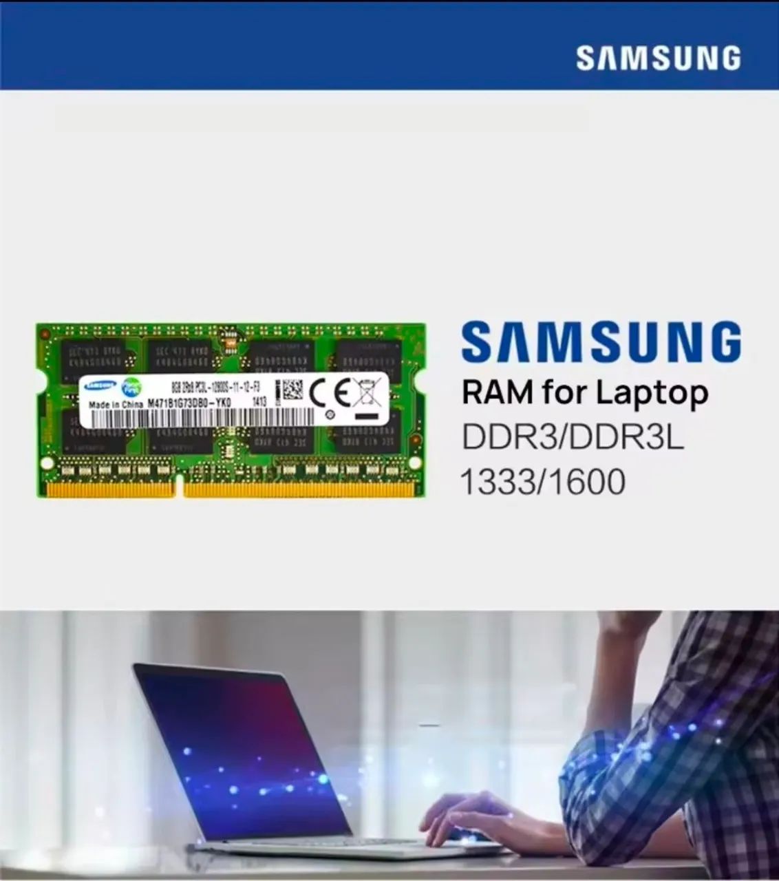 Samsung DDR3L RAM Memory 8 GB 1600 MHz64739261019139121