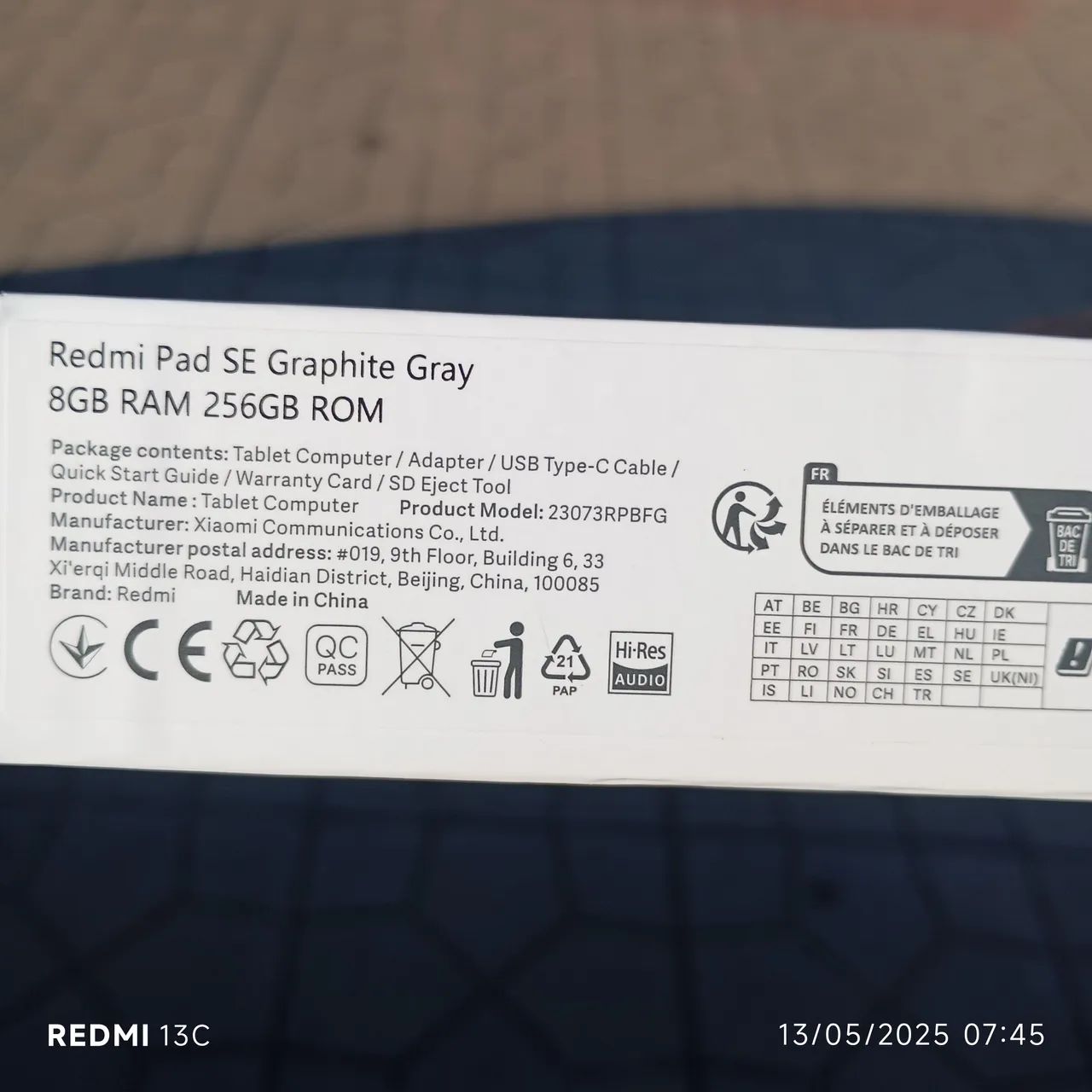 Tablet Xiaomi Redmi Pad SE 8GB RAM 256GB ROM  11" Novo TROCO POR PNEUS ARO 14 - Foto 3
