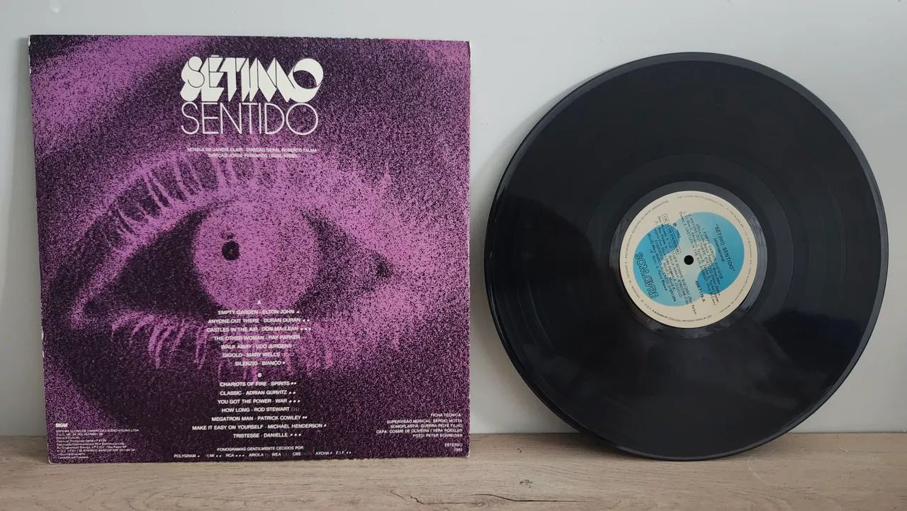 2 LPs Novela Setimo Sentido - Nacional e Internacional - Foto 5