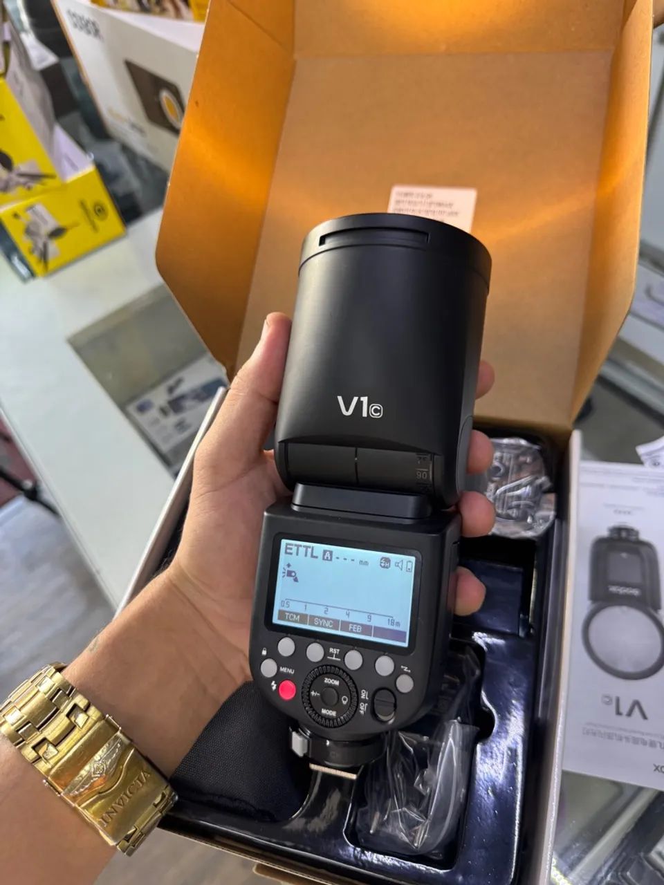 FLASH GODOX V1 CANON  - Foto 4