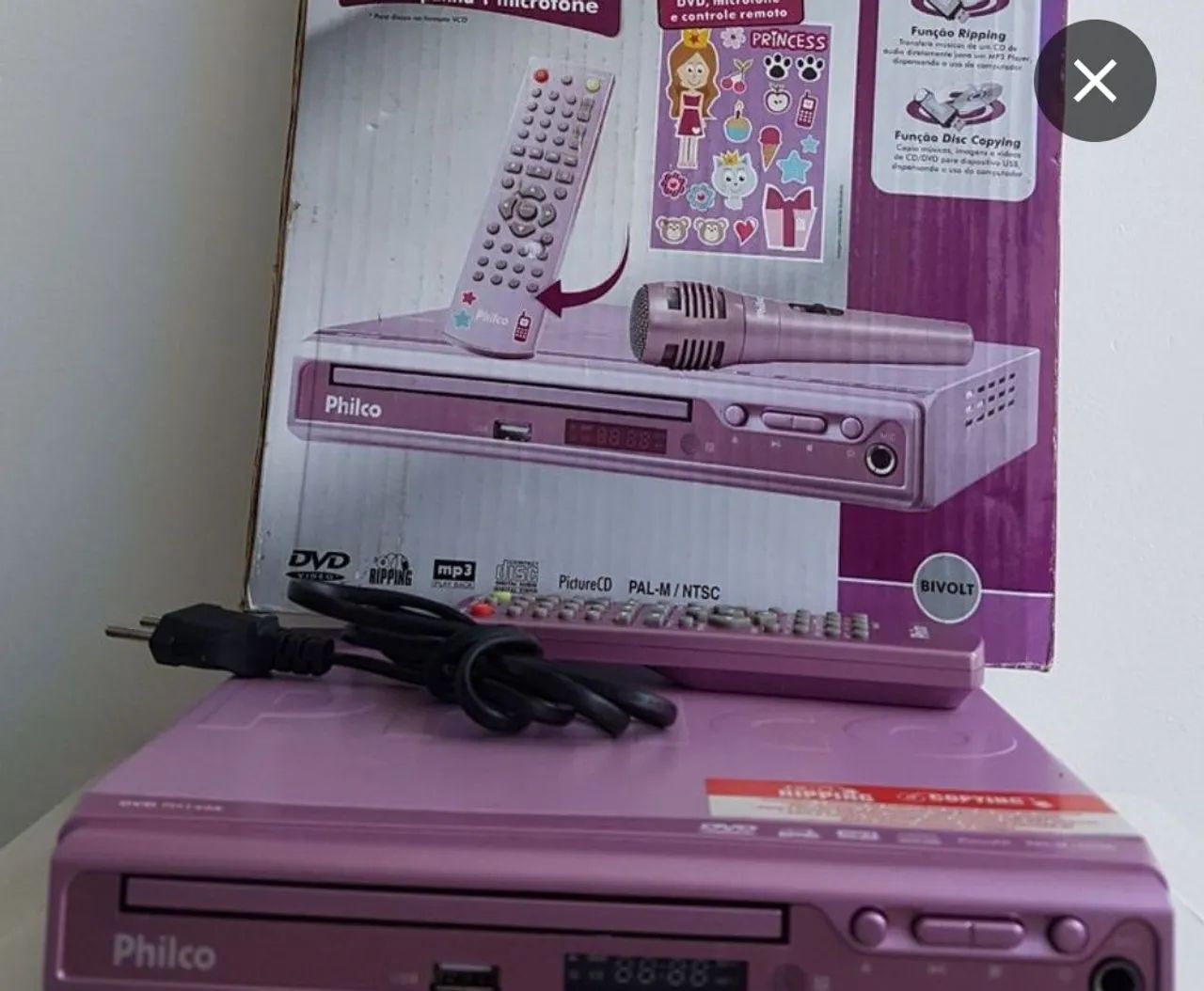 DVD e karaokê 