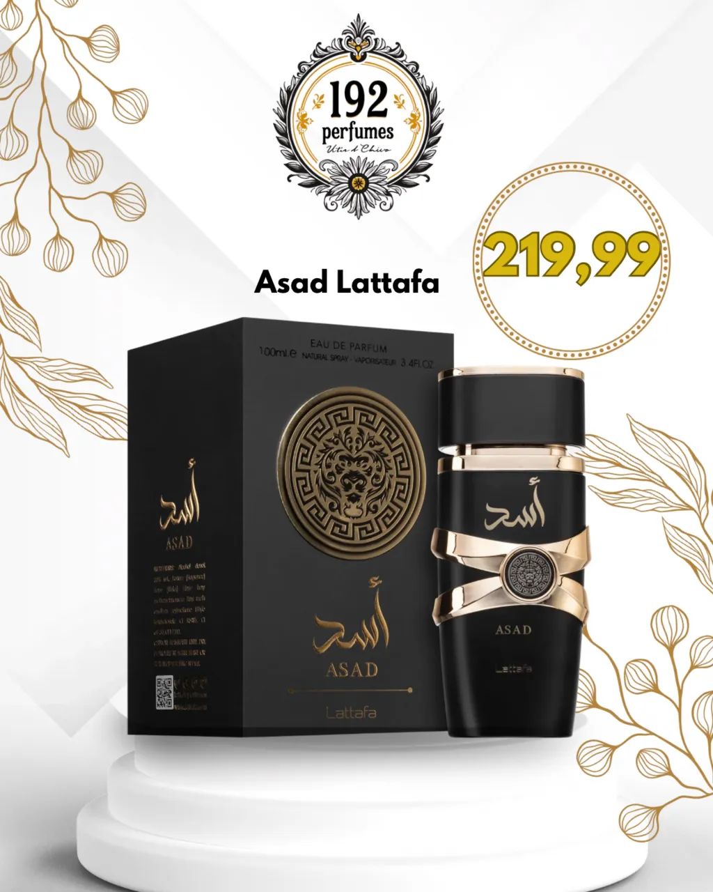 Asad Lataffa 100ml 