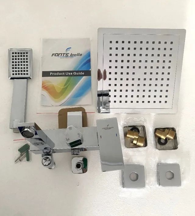 Ducha Chuveiro com Torneira e Chuveirinho Fonte Bella