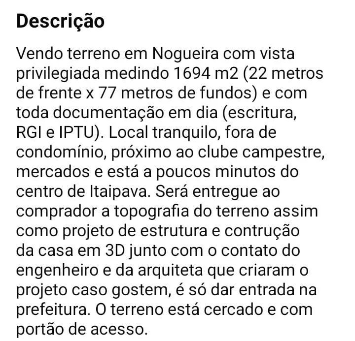 Foto - Petrópolis - Nogueira