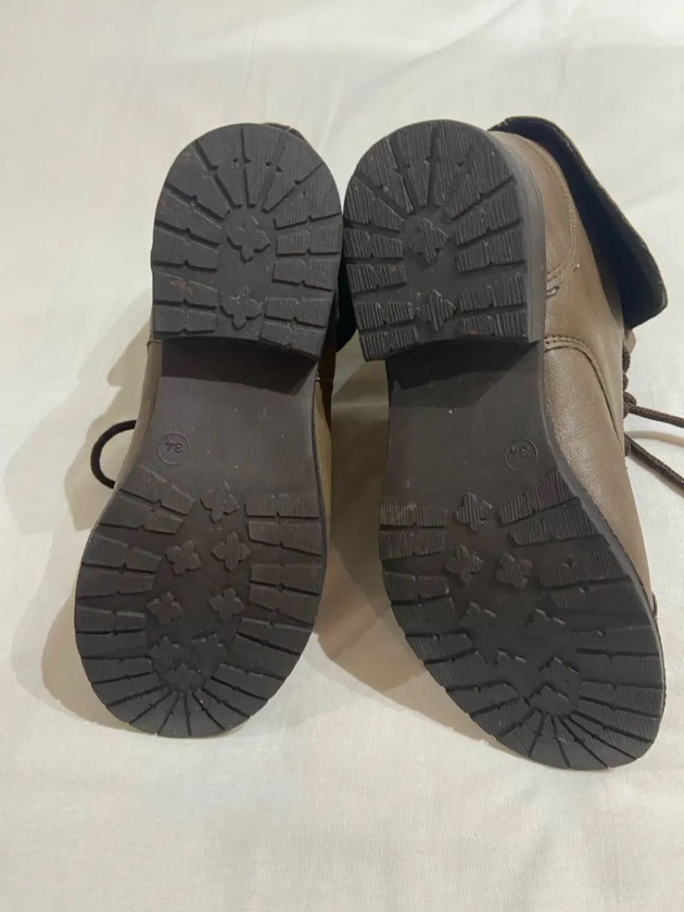 Coturno marrom - Foto 3