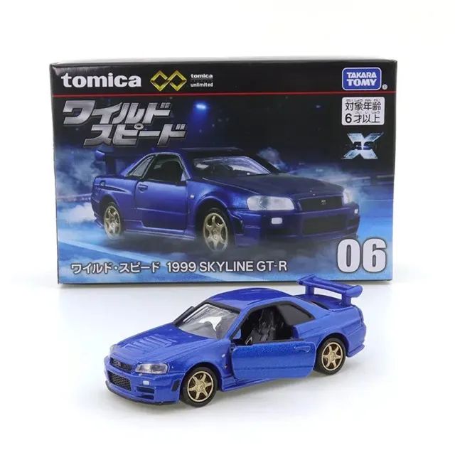 Miniatura Nissan Skyline GT-R R34 Velozes E Furiosos Brian O´Conner Tomica