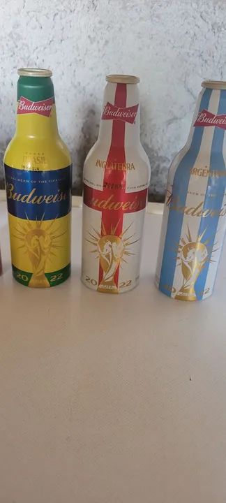 Latas Budweiser Copa do Mundo  - Foto 2