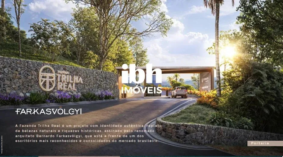 Lote à venda no condominio Trilha Real em Nova Lima