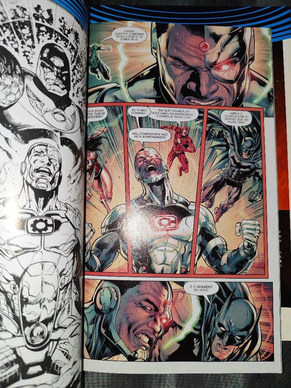 Universo DC Renascimento Cyborg 1,2 e 3 - Panini  - Foto 3