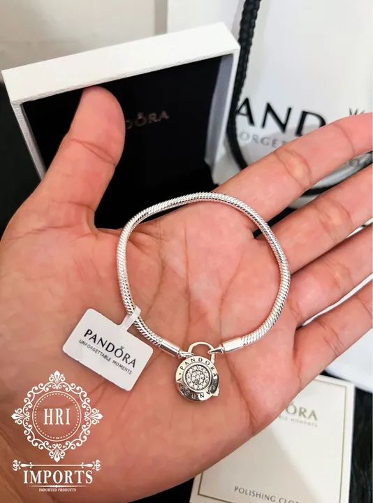 Pulseira Pandora cadeado 