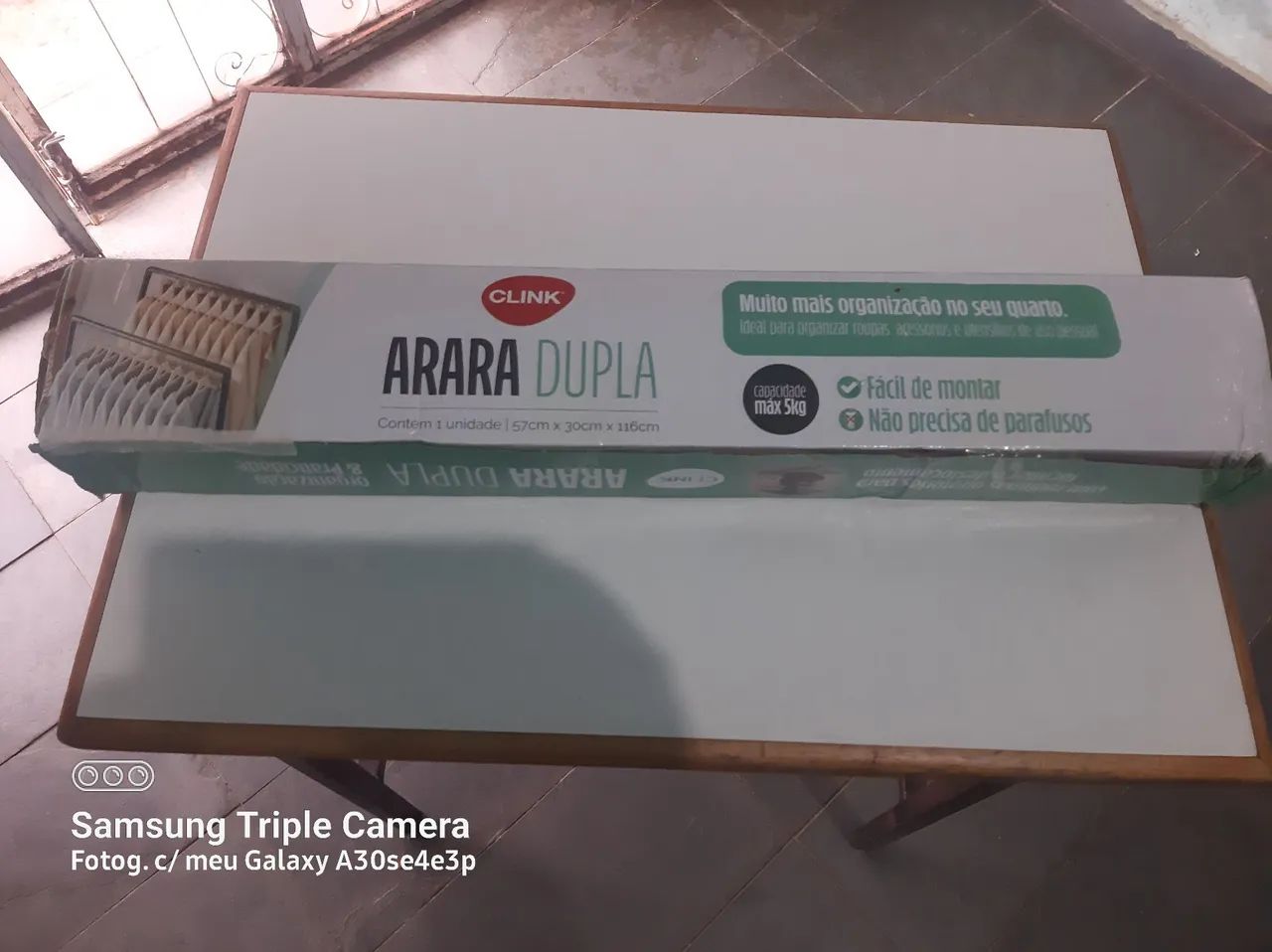 Arara para roupas montavel  - Foto 2