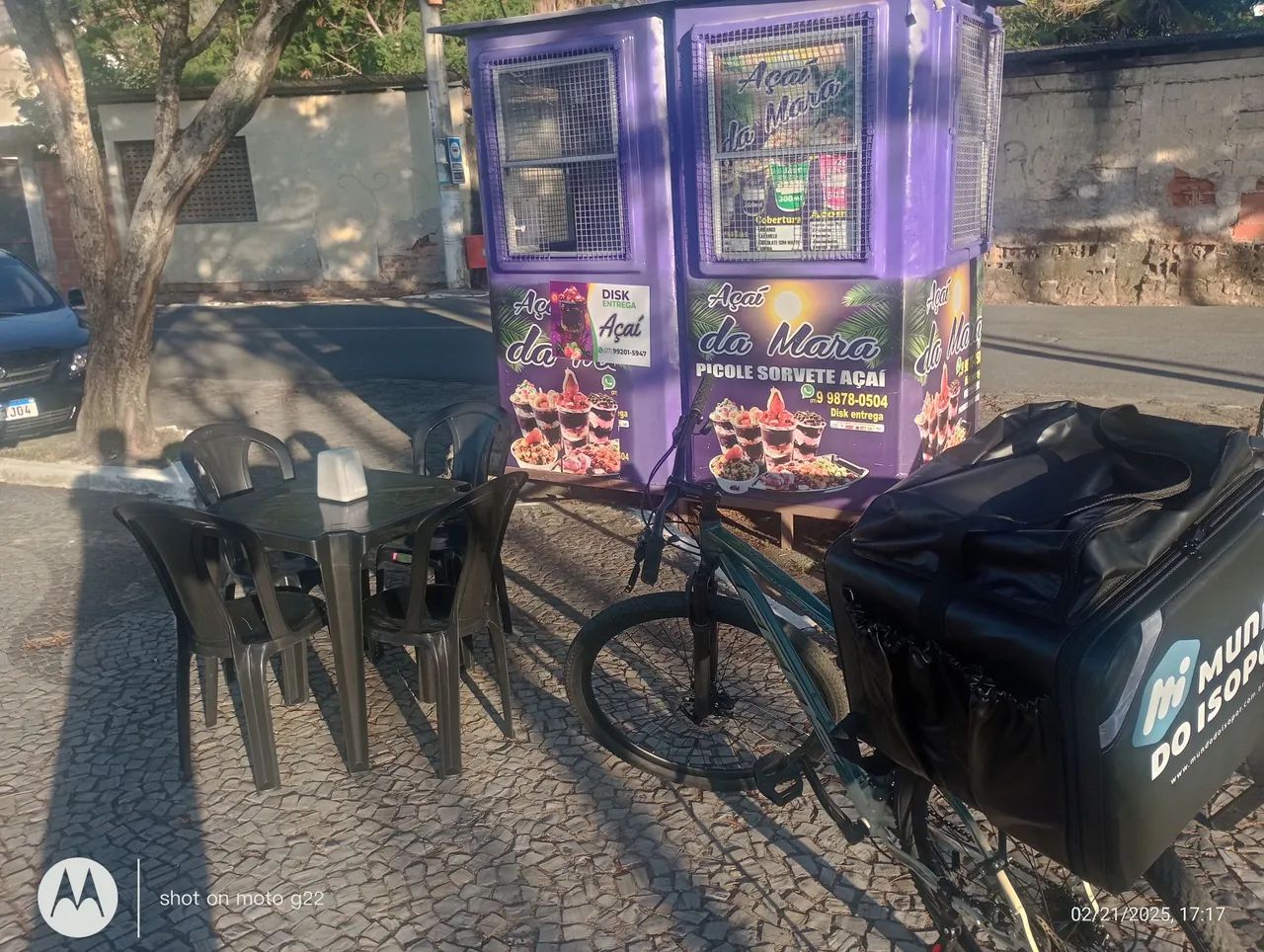 Vendo trailer de açaí c/ bicicleta aro 29 aceito cartão  - Foto 6