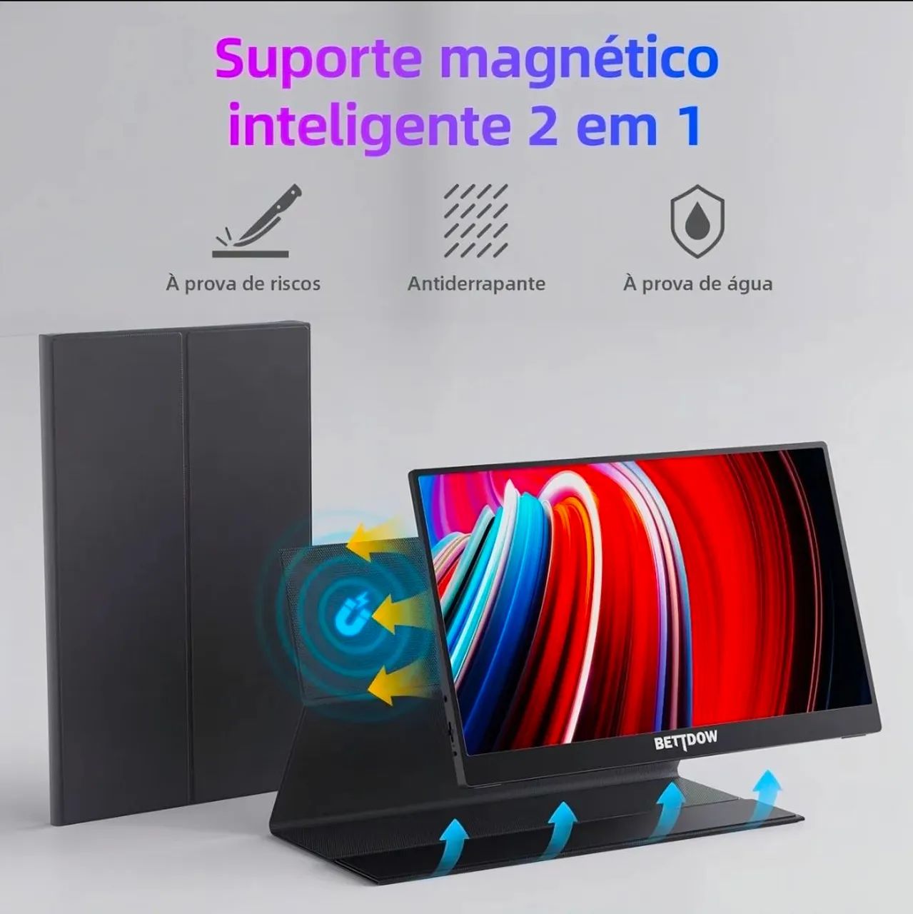 Monitor Portátil Bettdow 15.6 polegadas - Foto 4