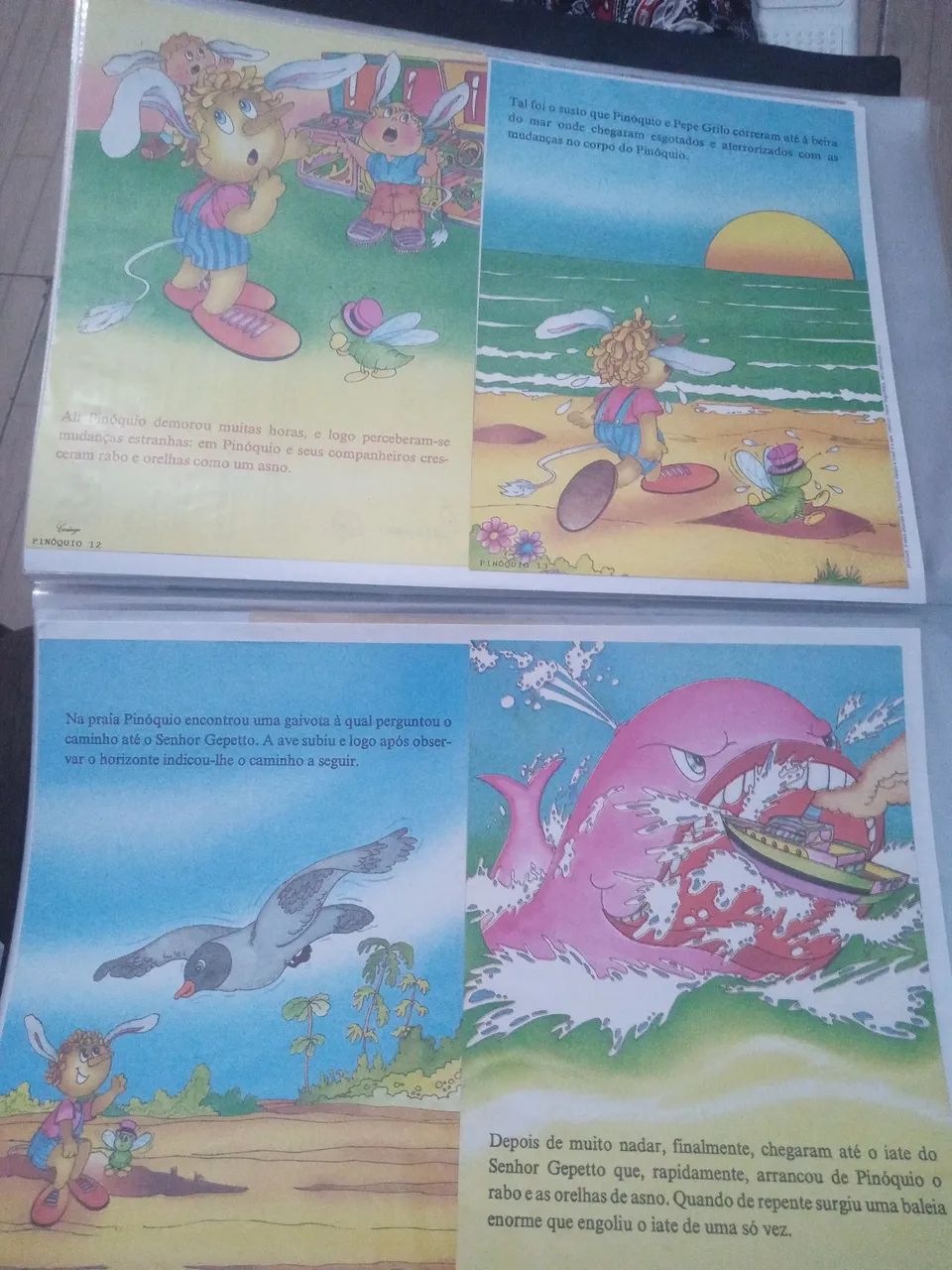 Papéis de Cartas História dePinóquio  - Foto 5