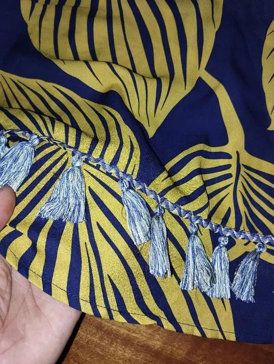 Blusa de Alça com Franjas/cropet  - Foto 3