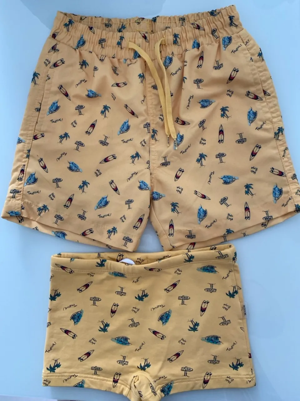 Conjunto Shorts e Sunga Infantil Hering