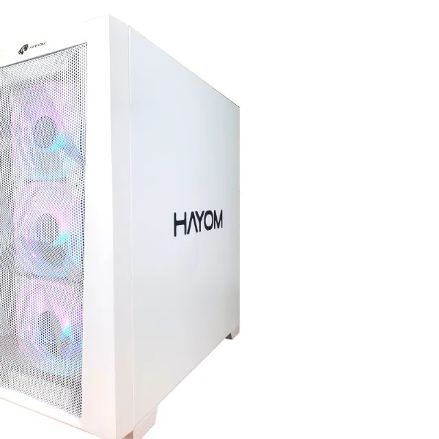 Gabinete Gamer Aquario GB1791 Branco | Com 4 Fans RGB | Novo Com Garantia | Entrega Rápida - Foto 3