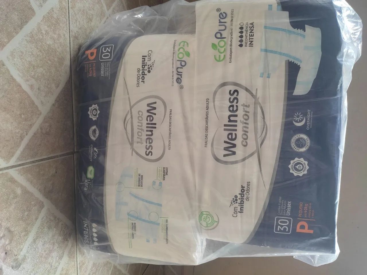 Fraldas descartáveis para adulto Wellness Comfort - Foto 4