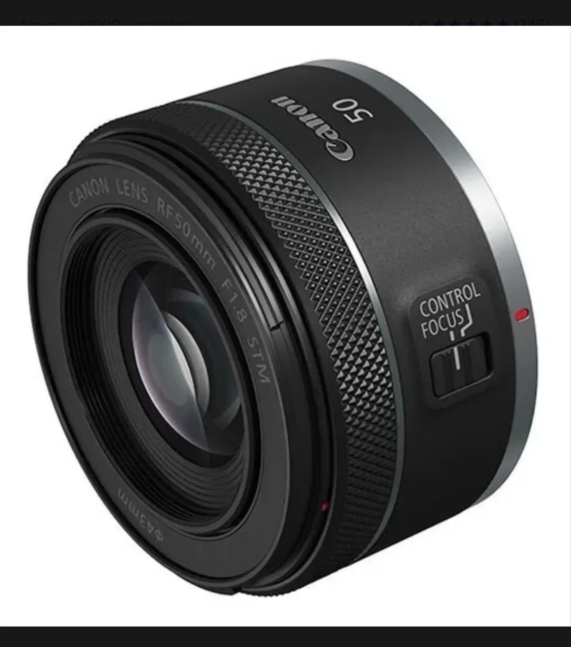 Lente cânon 50mm RF - Foto 4
