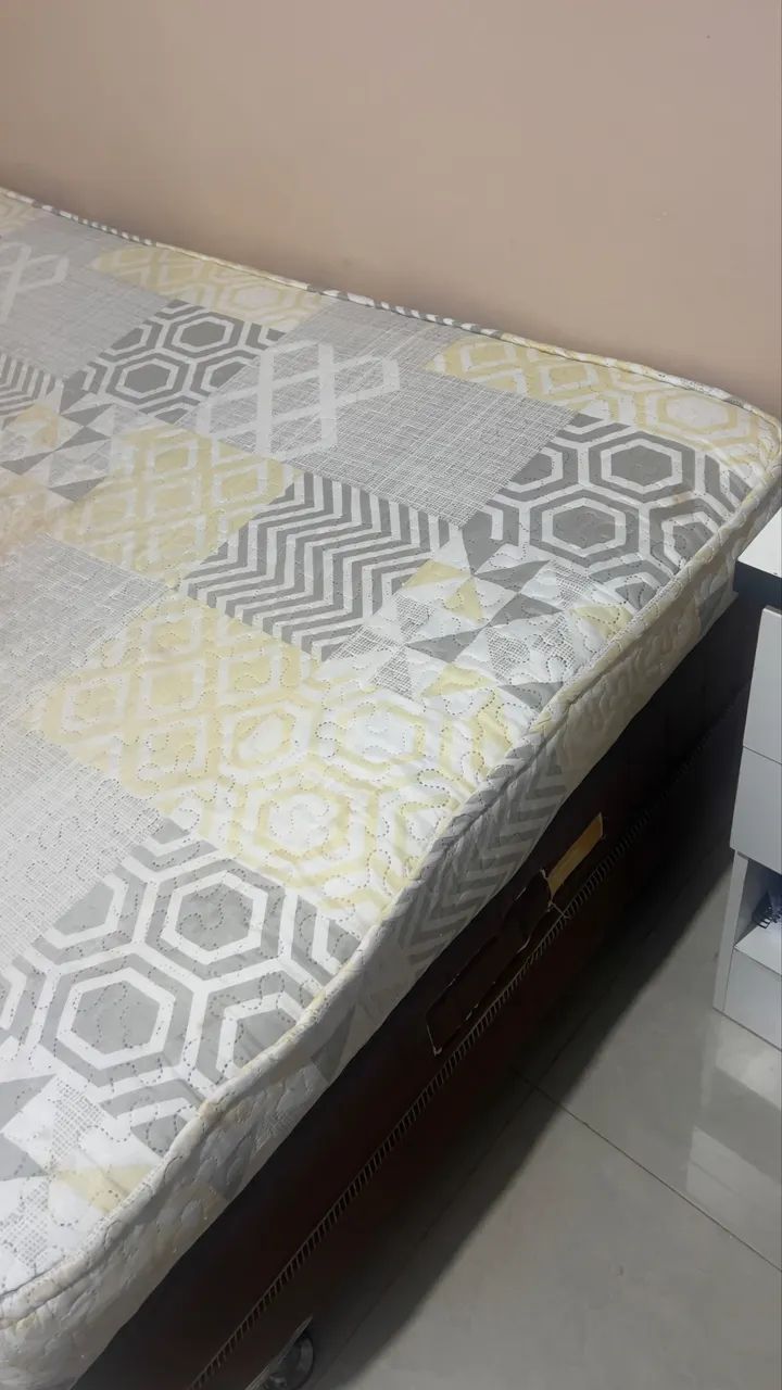 VENDE-SE CAMA SOLTEIRÃO COL BAÚ E BICAMA - Foto 4