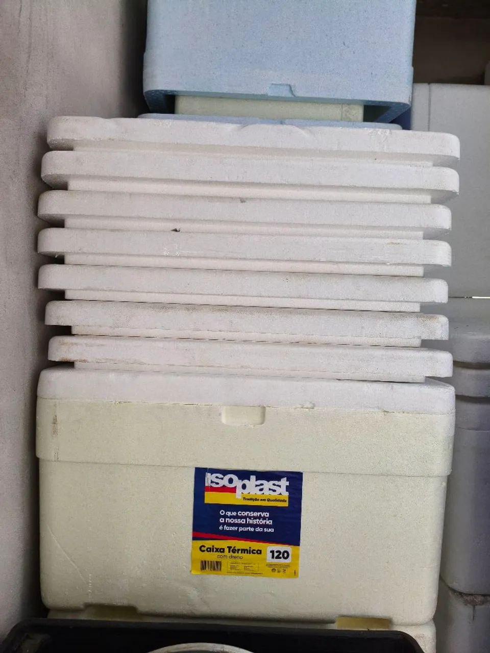 Caixas de isopor 120 litros - Foto 3