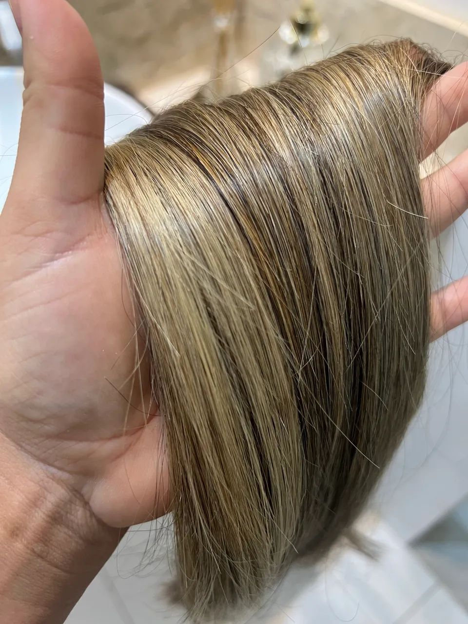 Cabelo humano loiro - Foto 4