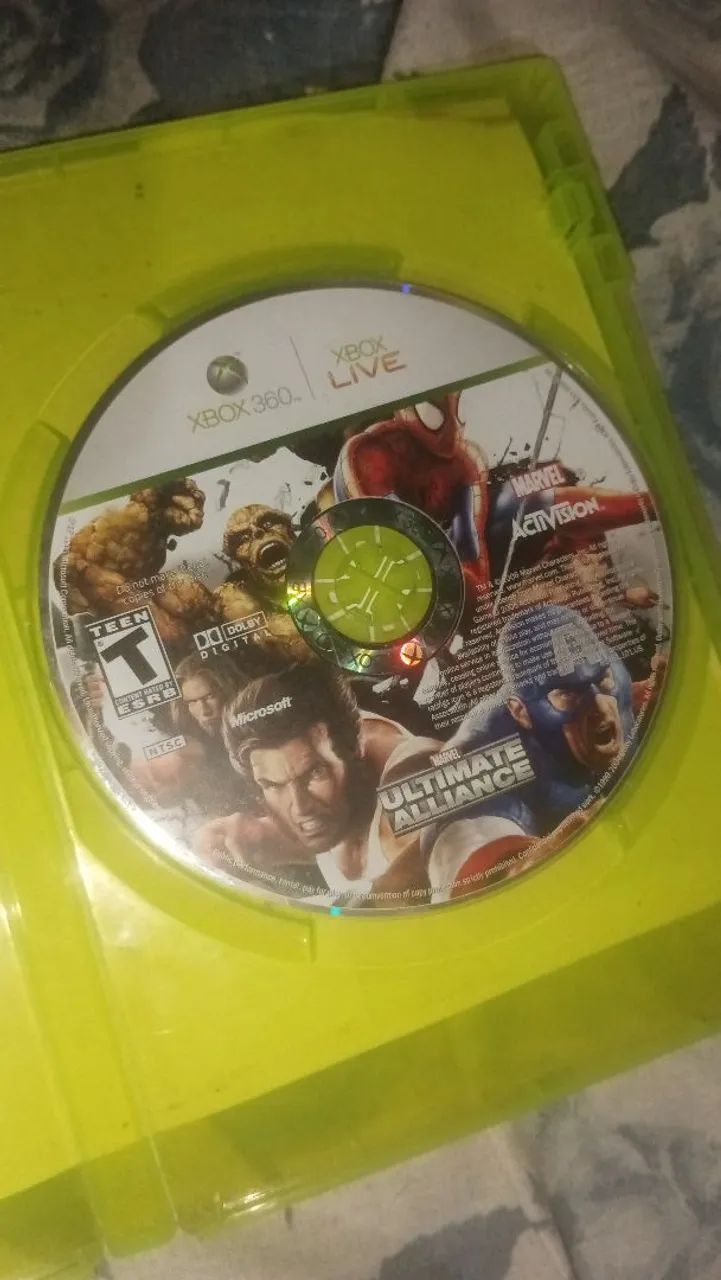 Marvel Ultimate Alliance Xbox 360 (Raridade)