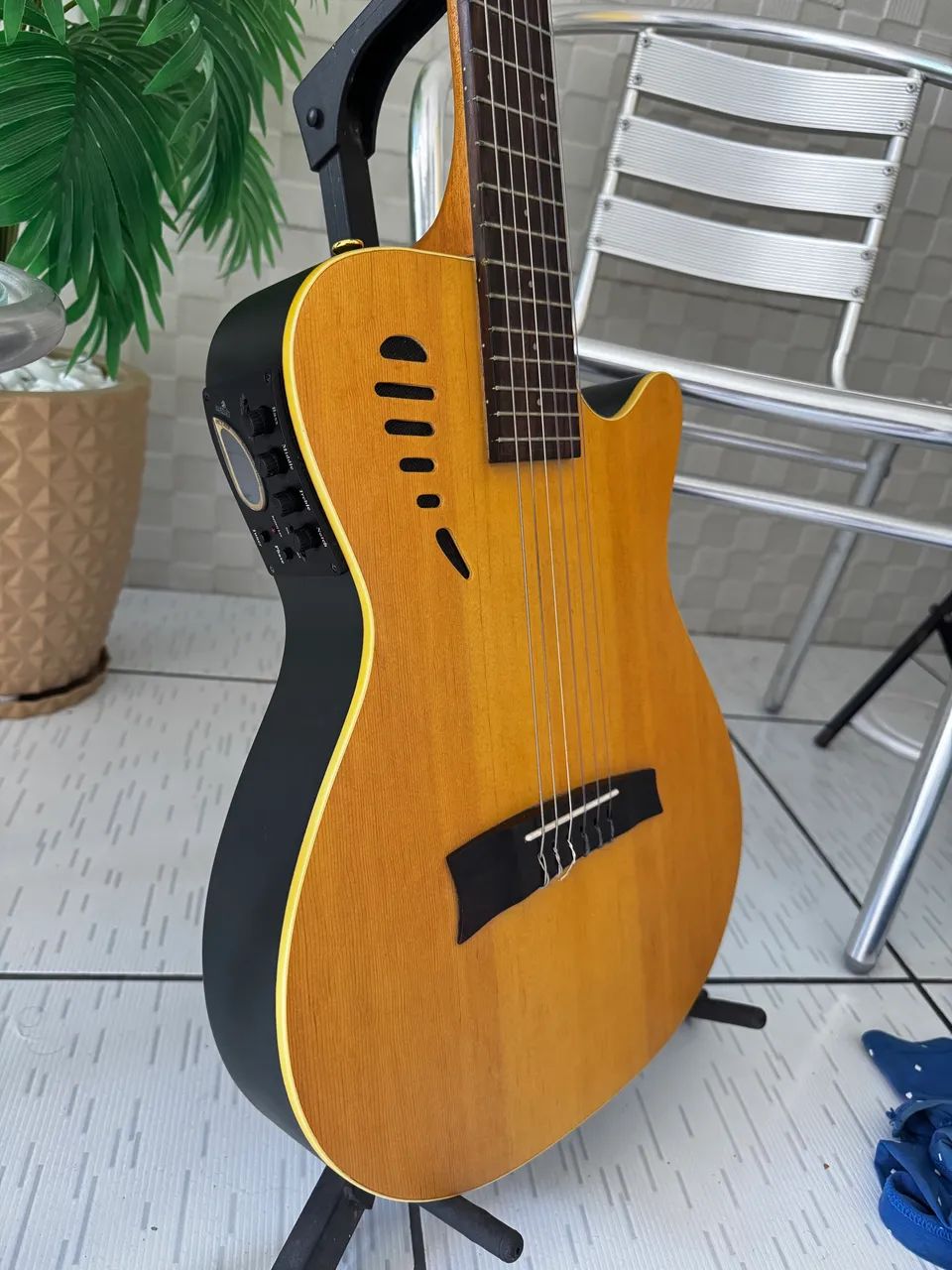 Violão Eletroacústico Marquês VN-11 Natural Cordas - Foto 3
