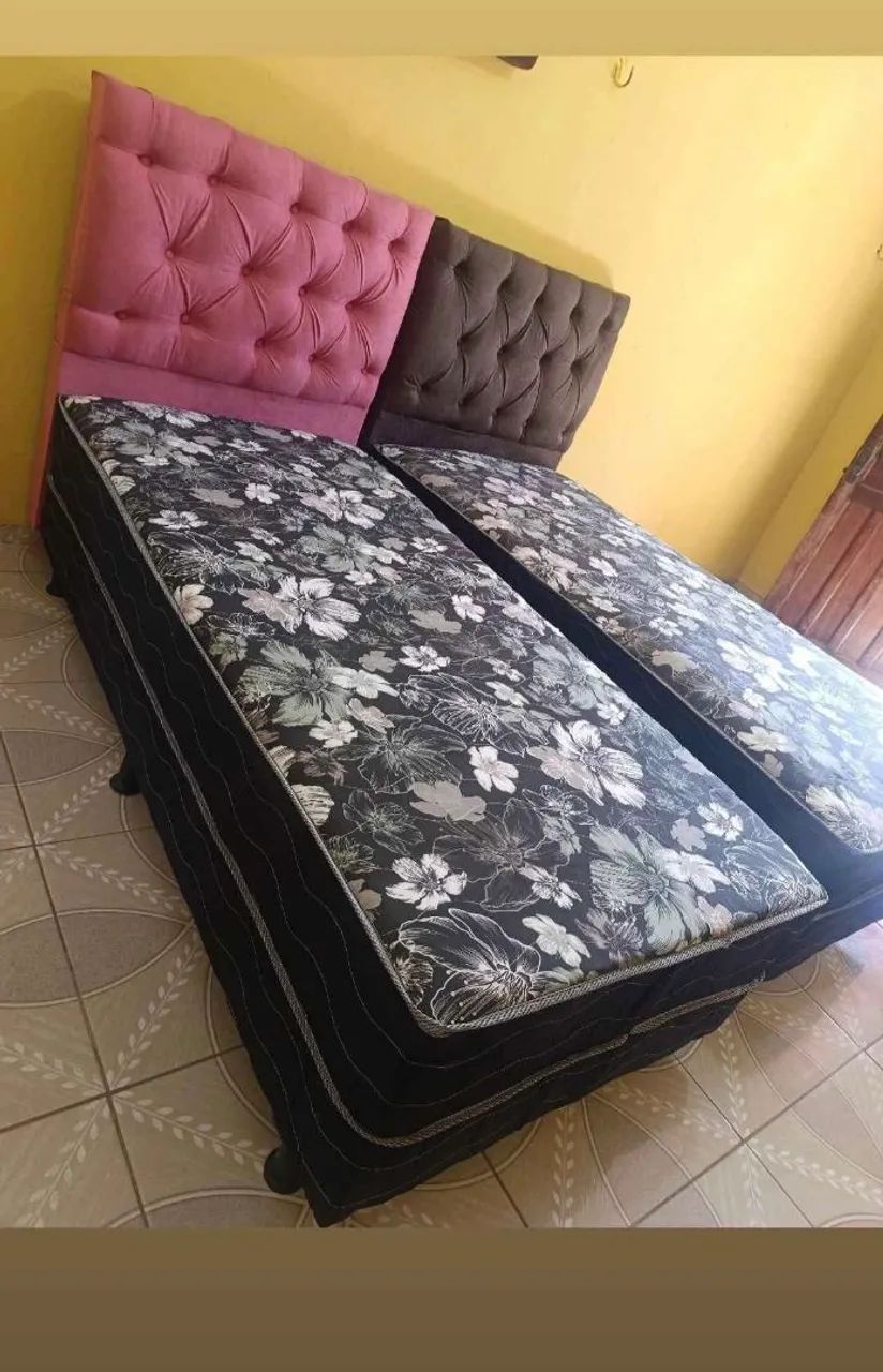Cama box de solteiro +Cabeceira  - Foto 2