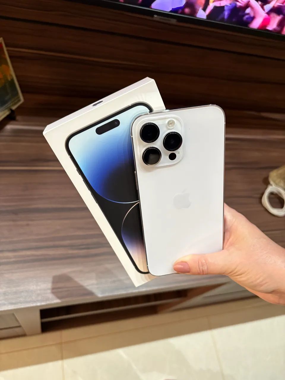 Iphone 14 Pro Max 128gb branco - Celulares e Smartphones - Parque