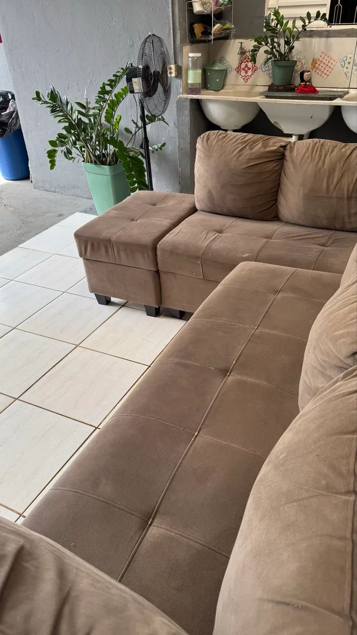 Sofá em L Grande - Foto 4