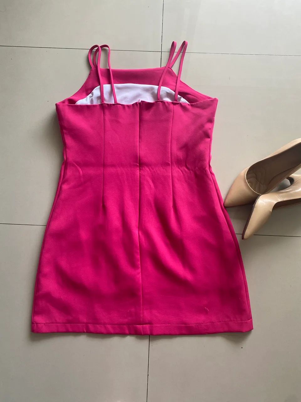 Vestido lindo Rosa  - Foto 2