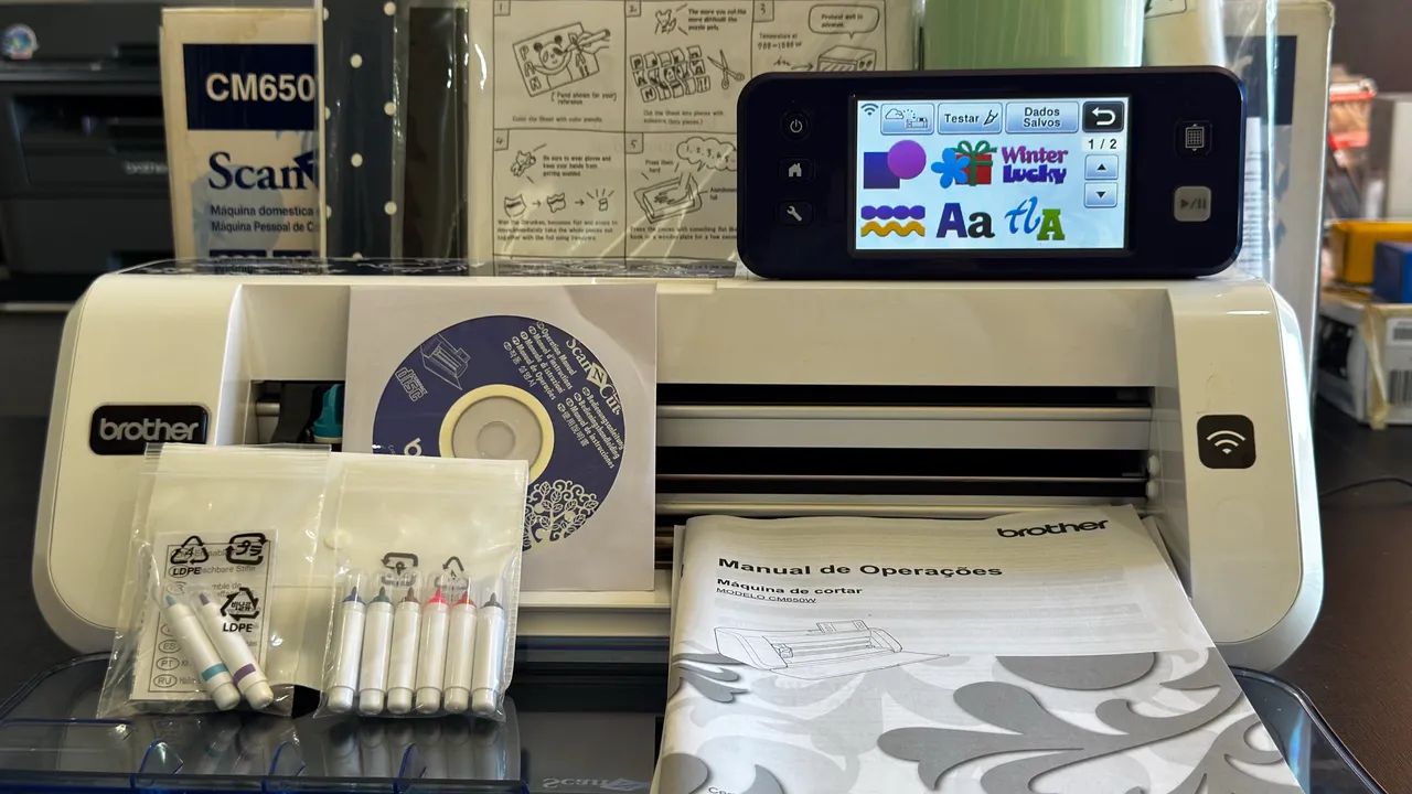 Brother ScanNCut 2 CM650W - Extremamente Nova