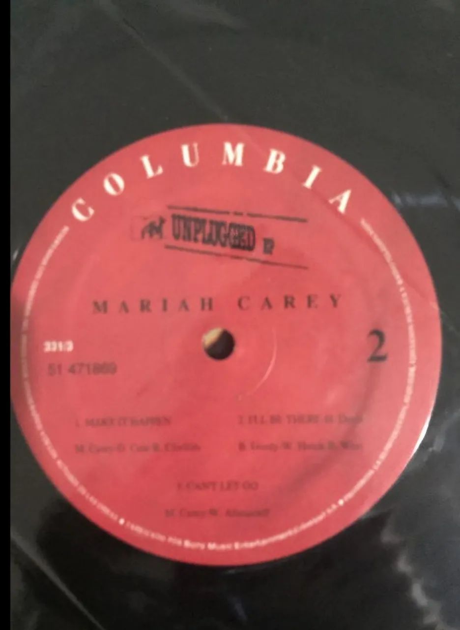 LP Disco de Vinil - Mtv Unplugged - Mariah Carey  - Foto 4