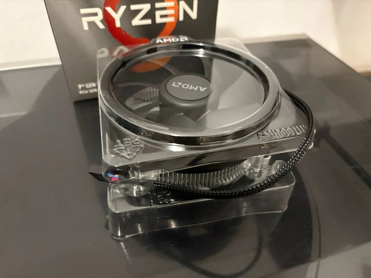 Cooler AMD Original 65w Socket AM4 e AM5 Stealth p/ Ryzen e Athlon - Foto 4
