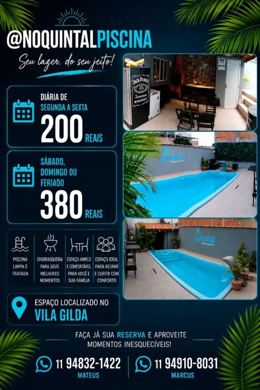 Casa com piscina 