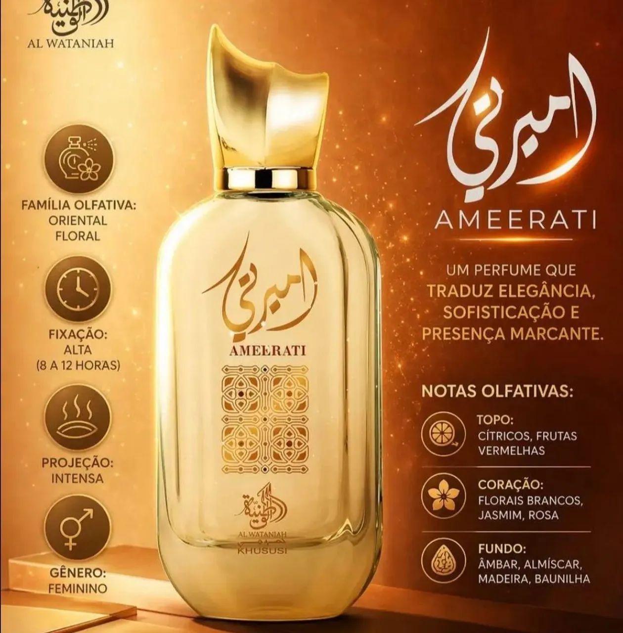 Perfume Árabe Watani Ameerati  - Foto 2