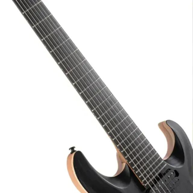 Guitarra Cort KX707 EverTune 7 Cordas Open Pore Black com