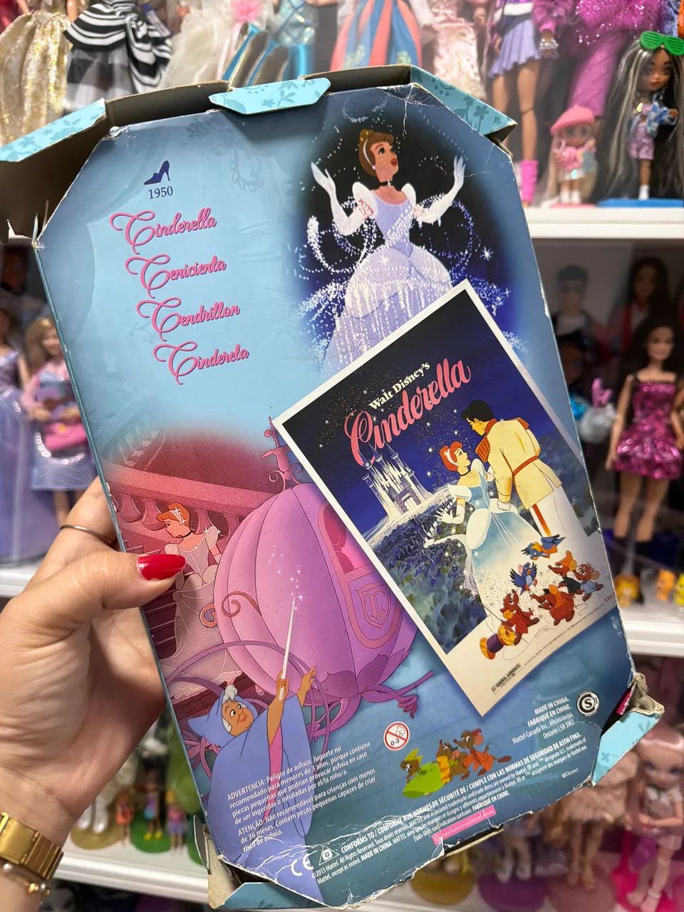 Boneca Cinderela disney store - Foto 4