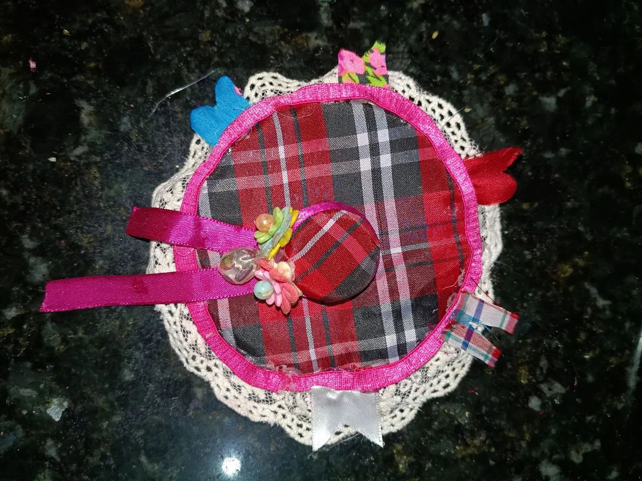 Presilha Junina para todo tipo de Cabelos - Foto 5