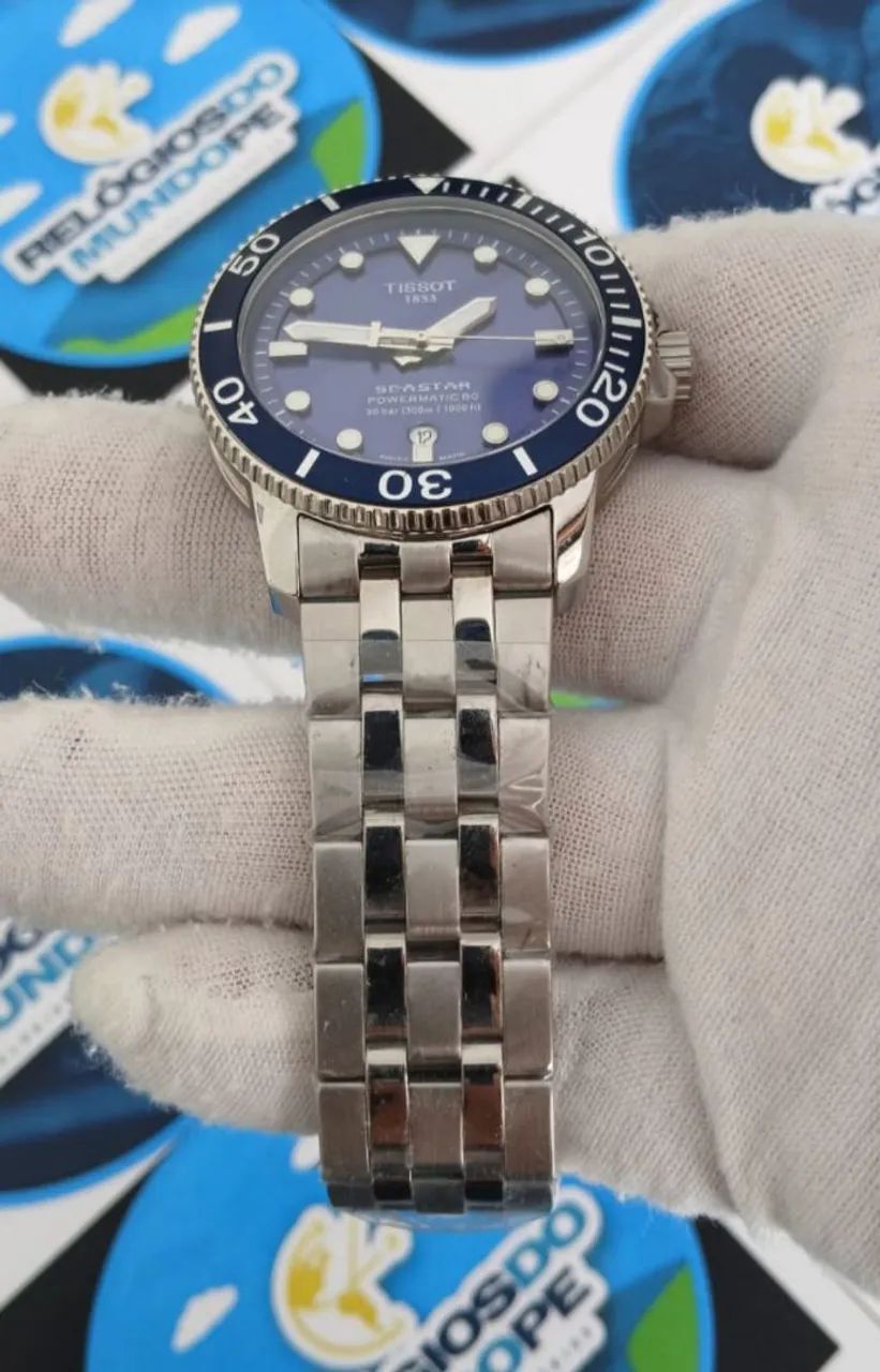 RELOGIO TISSOT SEASTAR BLUE - Foto 4