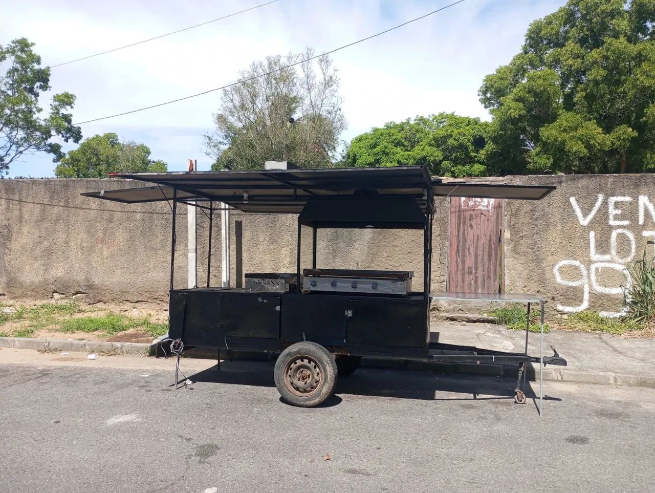 TRAILER DE INOX + CHAPA