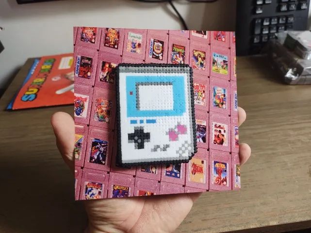Quadro 3D do Game Boy