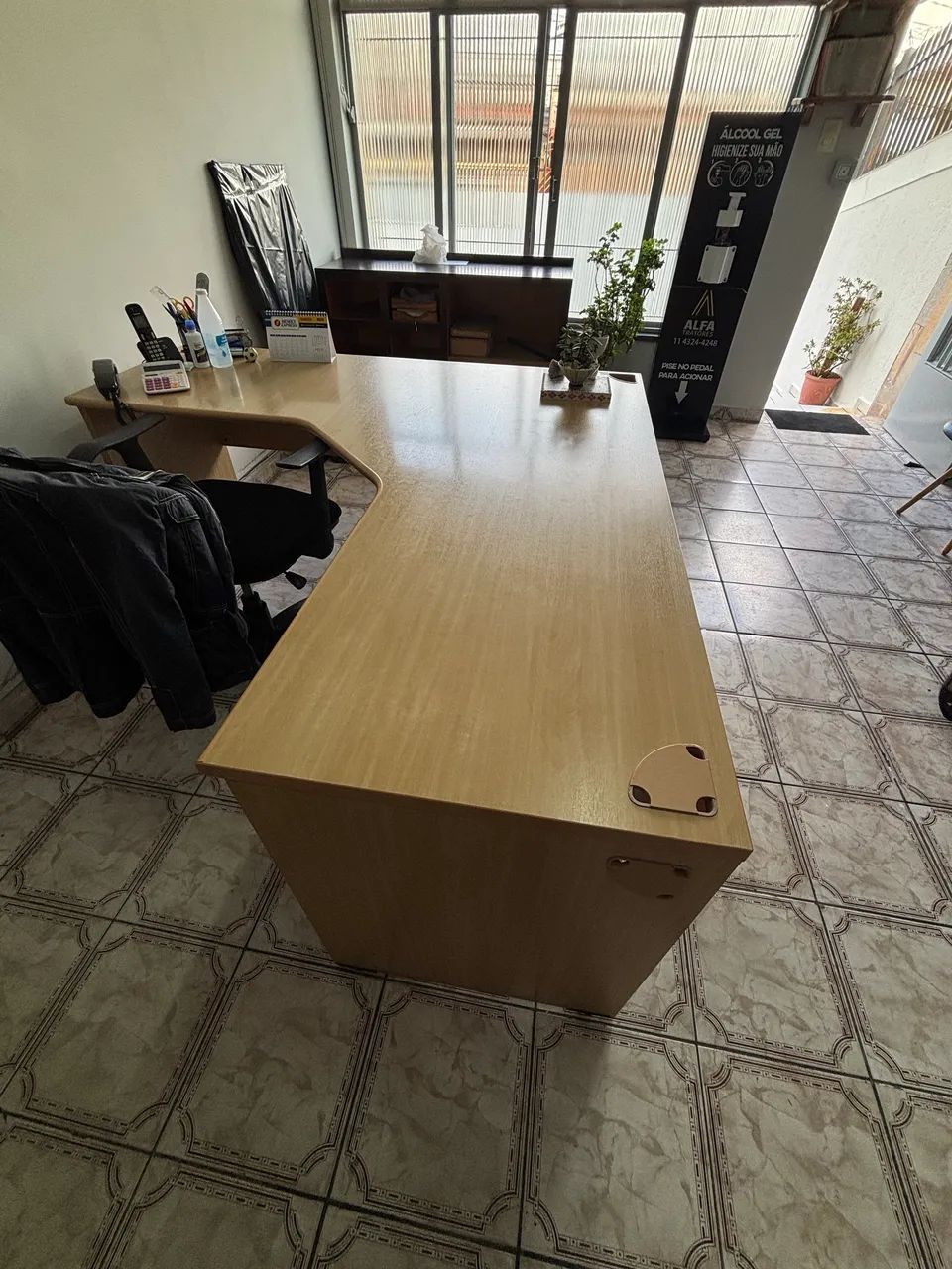 Mesa escritório Giroflex em L - Foto 2