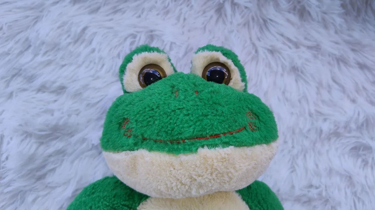 Sapo de pelúcia macia e Musical  - Foto 4