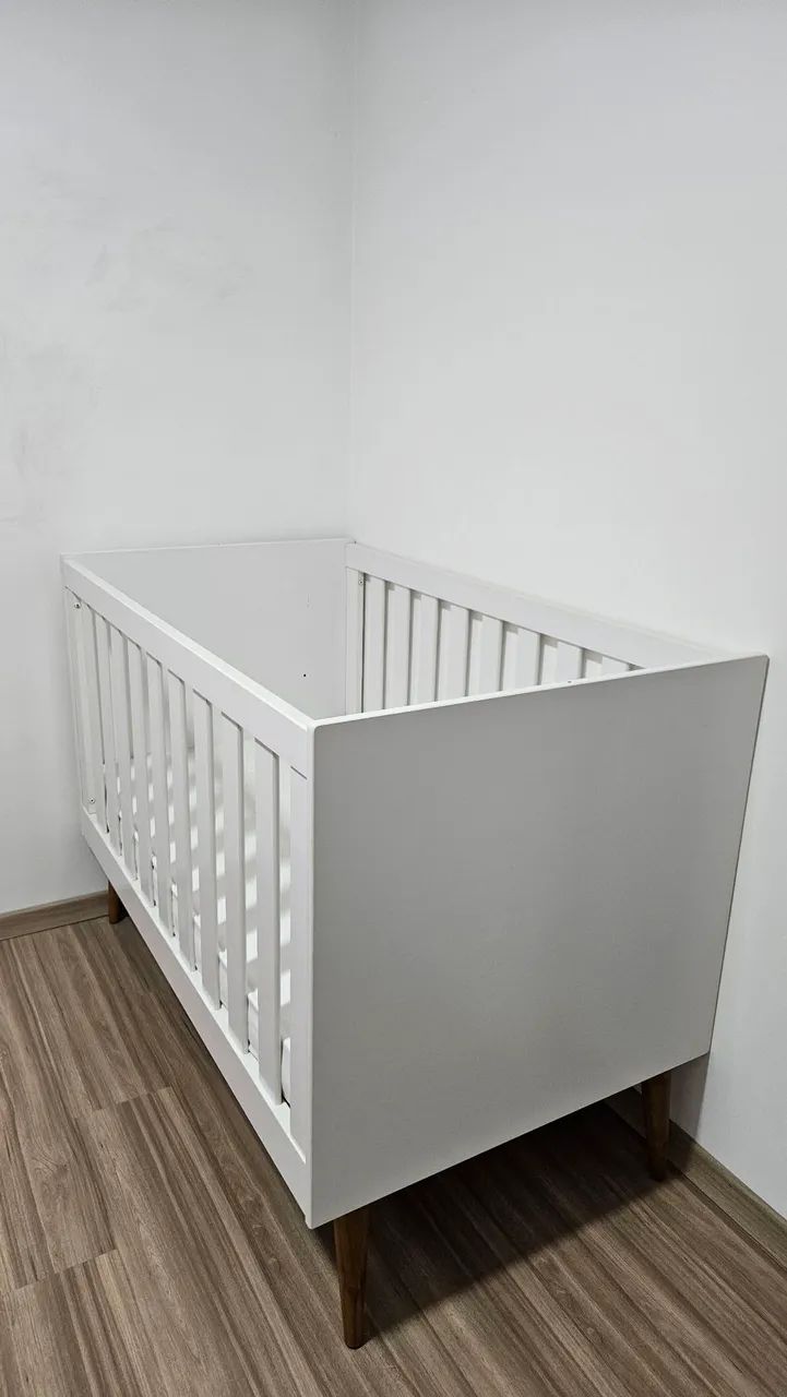 Berço branco Reller - Foto 4