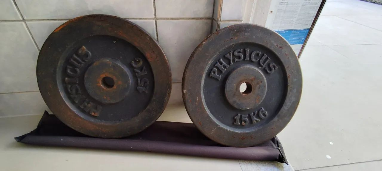 Anilha de 15Kg Phisycus - Foto 3